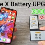 V iPhone X vymenil 2716 mAh akumulátor za 3000 mAh. Všetko funguje.
