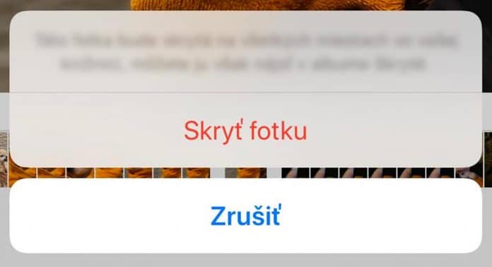 Návod: Ako skryť fotografie v iOS alebo iPadOS.