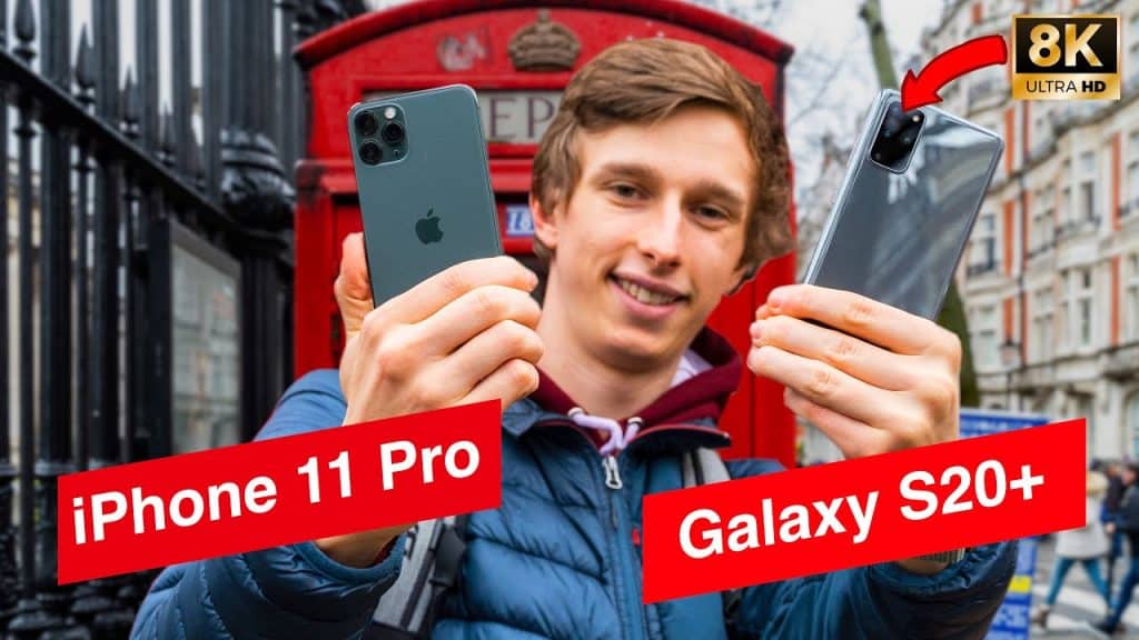 České porovnanie iPhone 11 Pro vs. Samsung Galaxy S20+.