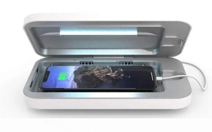 UV lampa zničí koronavírus na smartfóne za 3 minúty!