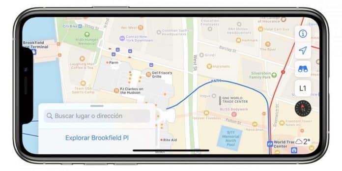 Apple urobilo menšiu aktualizáciu vo svojich mapách.