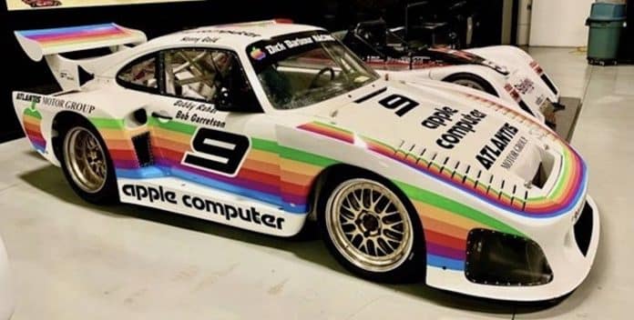 Apple kedysi sponzoroval Porsche. Replika závodného špeciálu stojí 500 000$!