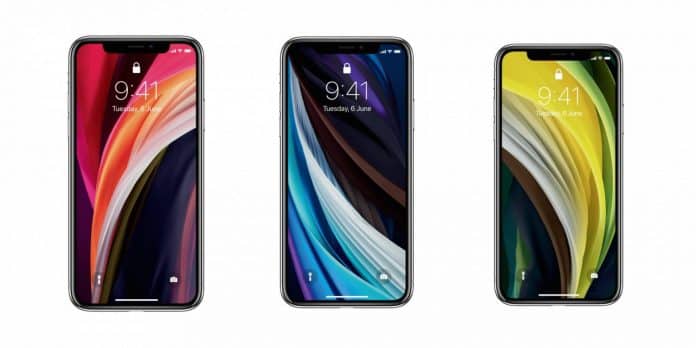 Stiahnite si pozadia z nového iPhonu SE 2. generácie na váš aktuálny model.