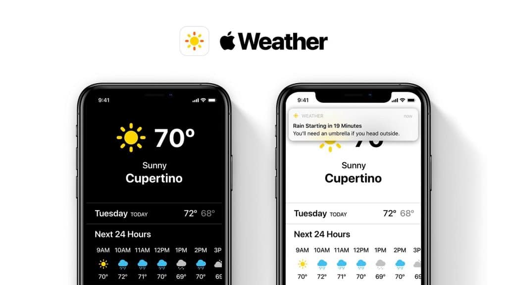 Apple môže zásadne prepracovať aplikáciu Počasie v iOS 14!