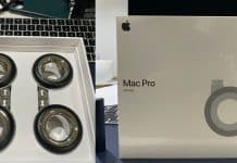 Unboxing: Takto vyzerajú kolieska k Macu Pro za 849€ naživo.