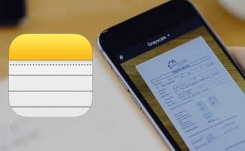 Návod: Skenovanie dokumentov v aplikácii poznámky v iOS.