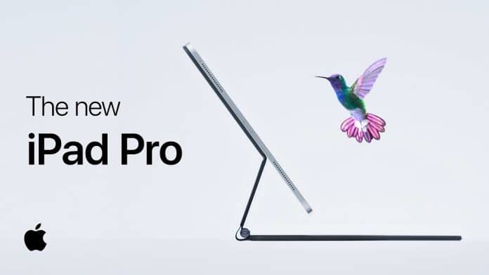 Apple propaguje iPad Pro a Magic Keyboard v novej reklame.