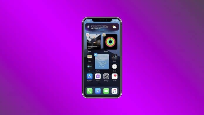 iOS 14 môže prísť s Widgetmi na domovskej obrazovke medzi aplikáciami!