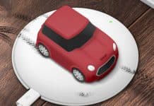 Elago predáva originálne púzdro pre AirPods, ktoré vychádza z vozidla Mini Cooper.
