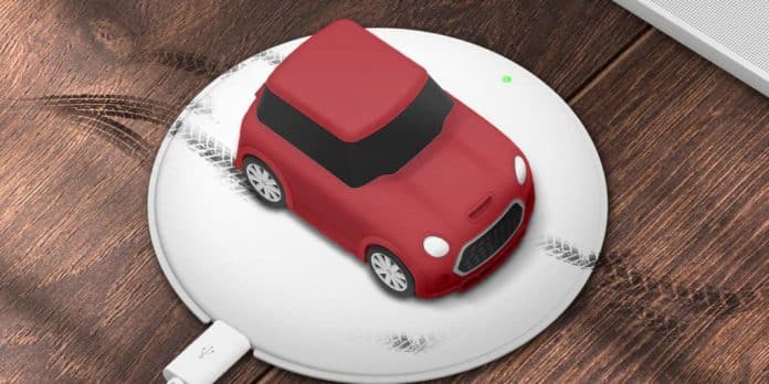 Elago predáva originálne púzdro pre AirPods, ktoré vychádza z vozidla Mini Cooper.
