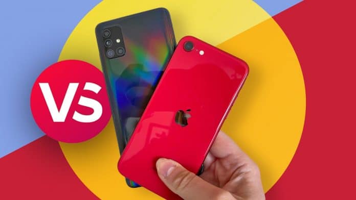 Samsung Galaxy A51 je silný konkurent pre iPhone SE 2. generácie.