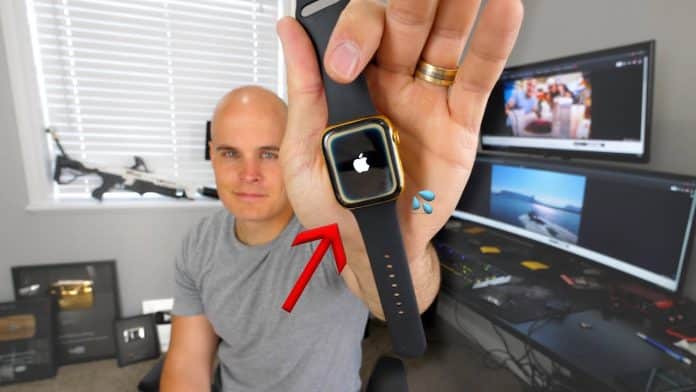 Apple Watch z 24K zlata po 9 mesiacoch pod vodou. Budú sa dať spojazdniť?