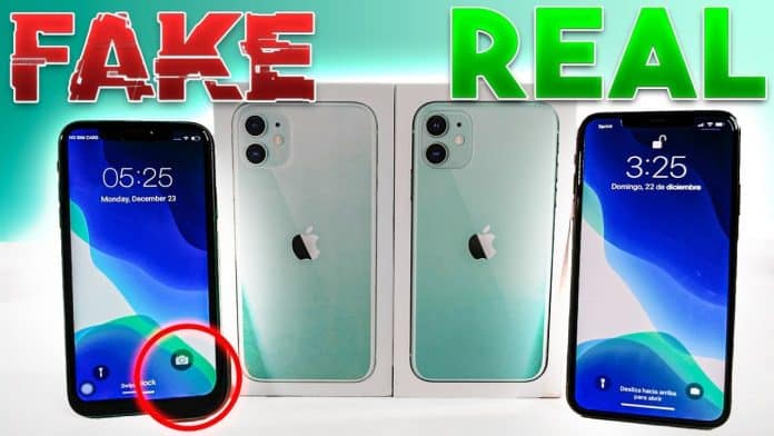 Pozrite sa ako vyzerá falošný iPhone 11. Pozrite sa ako vyzerá falošný iPhone 11.