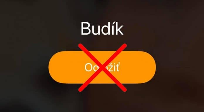 Návod: Ako pri budíku deaktivovať možnosť "odložiť" na iPhone?