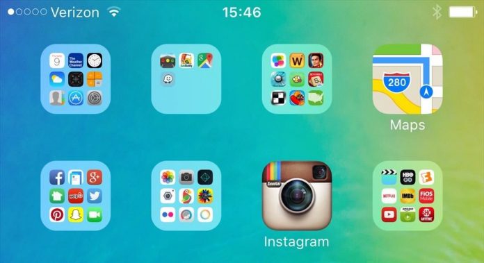 Návod: Ako skryť názvy priečinkov v iOS?