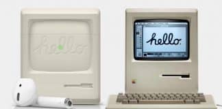 Pozrite sa na netradičný kryt pre AirPods. Vyzerá ako Macintosh.