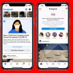 Facebook a Instagram vás budú povzbudzovať v tom, aby ste nosili rúško.