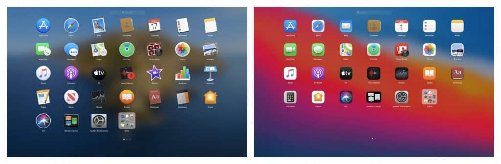 MacOS Big Sur vs. MacOS Catalina. Pozrite sa ako Apple zmenilo dizajn.