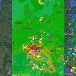 Mapa bleskov zadarmo vo vašom mobile alebo počítači. Majte ju vždy po ruke!