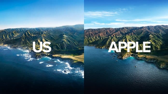 Napodobnili Apple a vytvorili takmer totožnú fotografiu ako v macOS Big Sur.