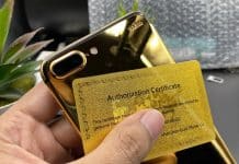 Rozbitý iPhone 7 Plus prerobil do zlatého tela. Pozrite si výsledok!