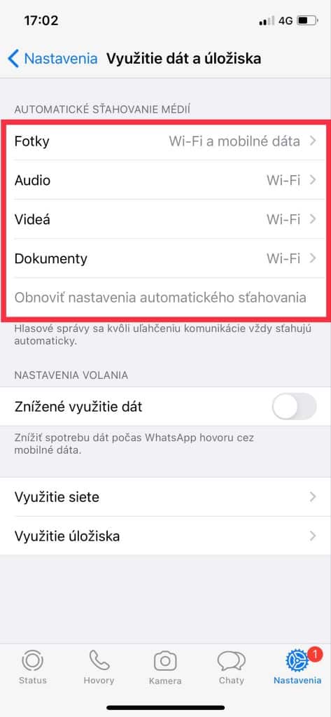 Návod - Ako ušetriť úložisko pri používaní WhatsAppu?