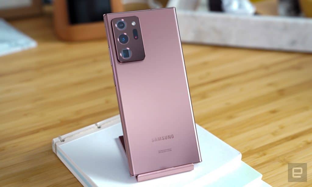 Samsung Galaxy Note 20 Ultra (engadget)