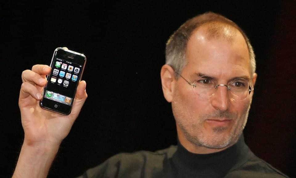 Steve Jobs iphone