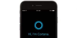 Microsoft Cortana na iPhone
