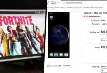 iPhone Fortnite