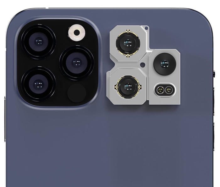 iPhone 12 a možné riešenie kamerového modulu