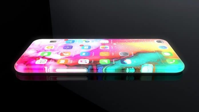 iPhone 12 zaoblený displej