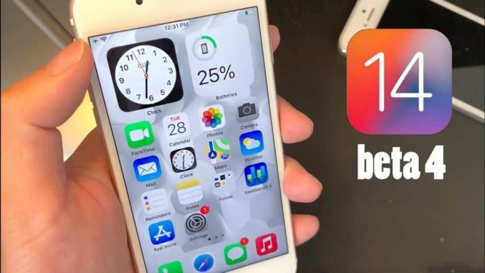 iOS 14 beta 4