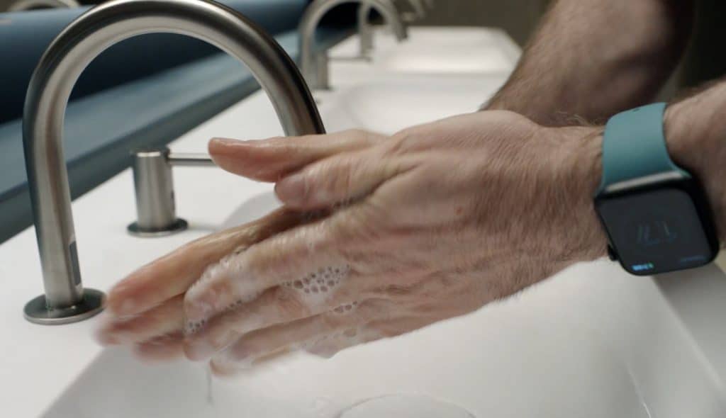 Apple Watch umývanie rúk