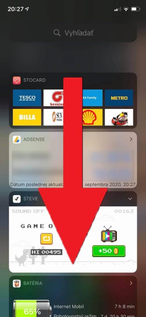Návod: Ako pridať widgety appiek do bočného centra v iOS 14?