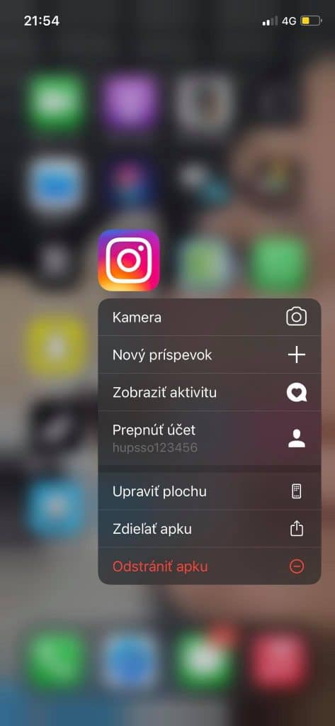 Návod ako zmeniť ikonu aplikácie Instagram 