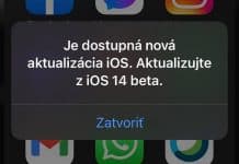 Pravdepodobne ste neprešli z iOS 14 beta na plnú verziu