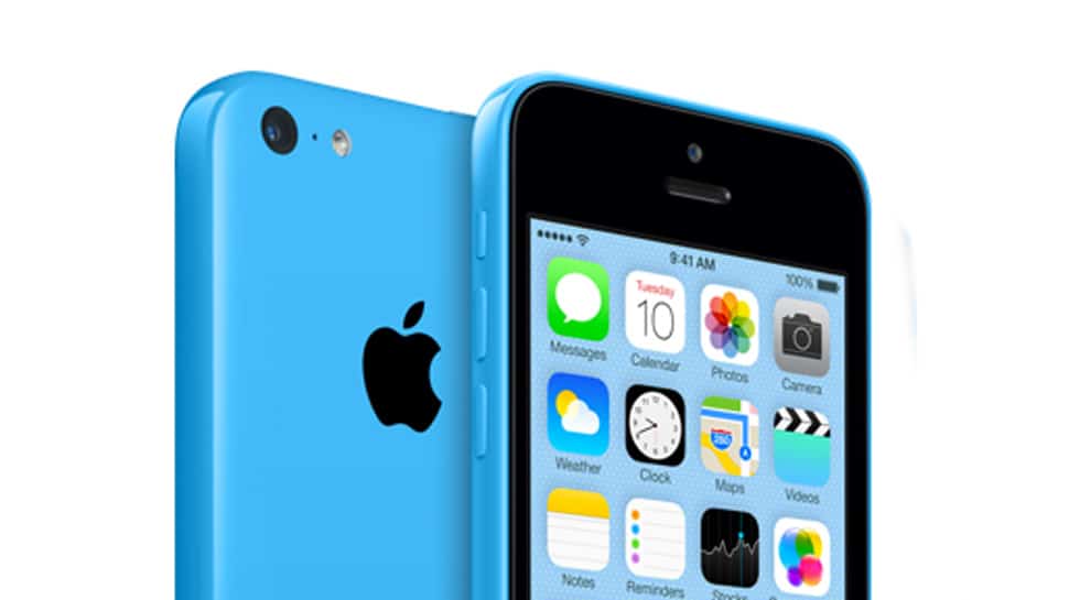 iPhone 5C v modrej farbe