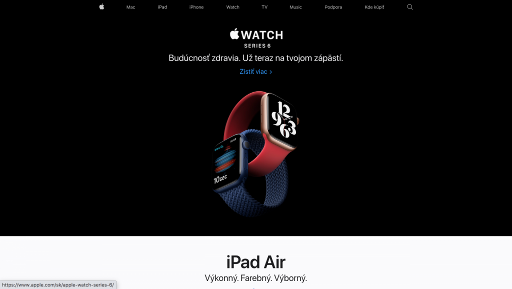 Slovenská Apple stránka nepozná iPhone 12
