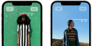 iPhone 12 Pro a meranie výšky človeka