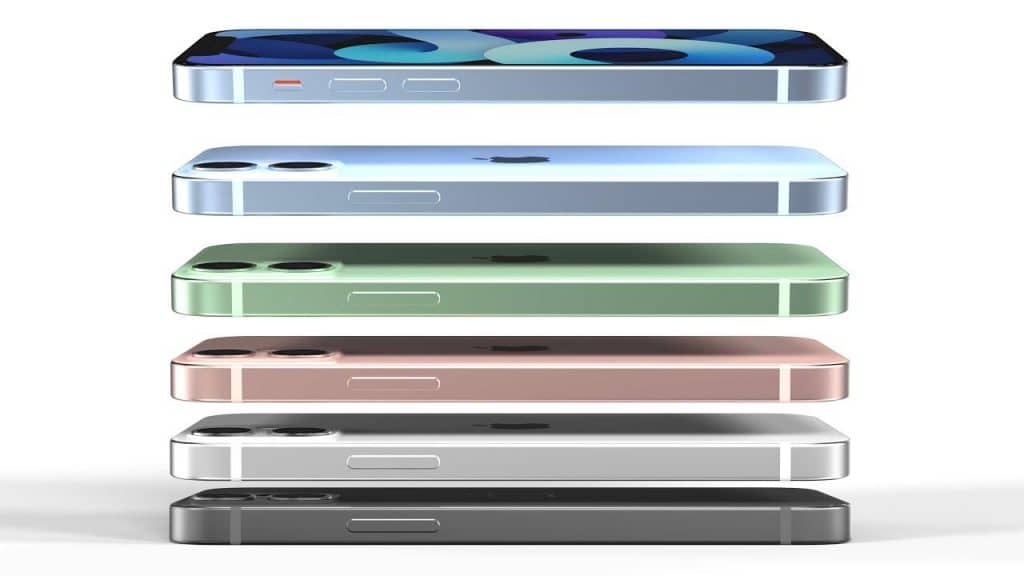 iPhone 12 môže dostať rovnaké farby ako iPad Air 4. generácie.