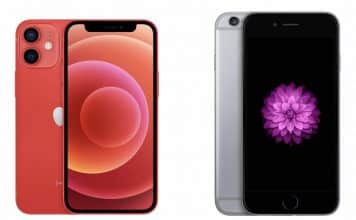 iPhone 12 mini vs iPhone 6