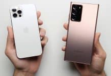 iPhone 12 Pro vs Samsung Galaxy Note 20
