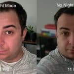 iPhone 12 Pro a nočný režim