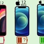 iPhone SE vs iPhone 12 mini vs iPhone 12 v teste výdrže batérie.