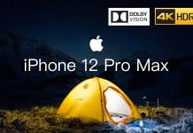 iPhone 12 Pro Max a Dolby Vision HDR video