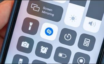 Funkcia rozpoznávania hudby v iOS/iPadOS