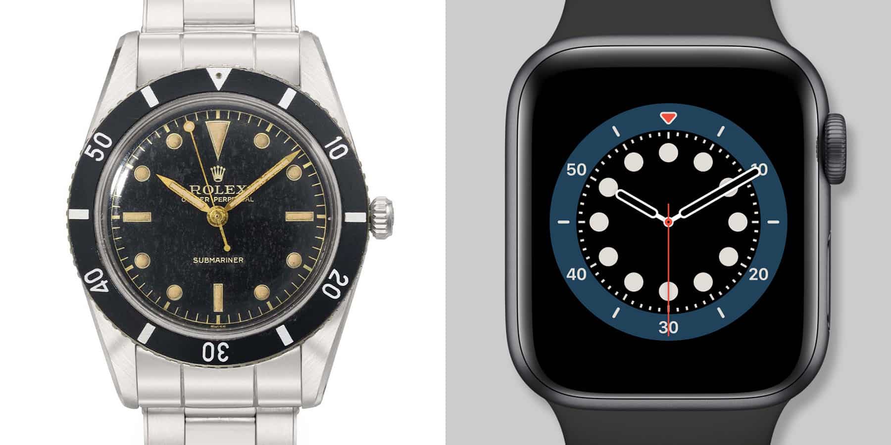 Ciferník Rolex sa dostal v prepracovanej podobe aj do Apple Watch
