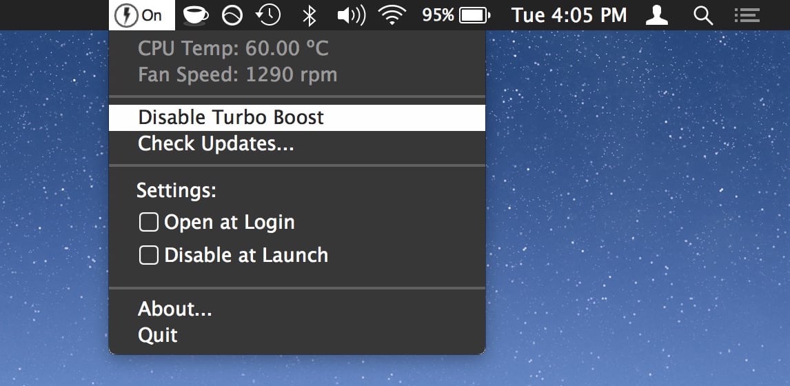 Ako na Macu deaktivovať Turbo Boost (Intel) a čo tým získam?