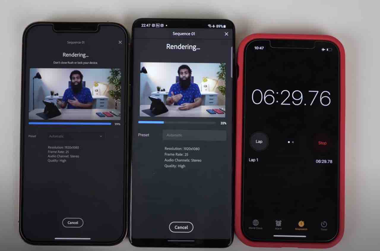 Samsung Galaxy S21 Ultra vs  iPhone 12 Pro Max v teste rýchlosti. Ktorý vyhral?
